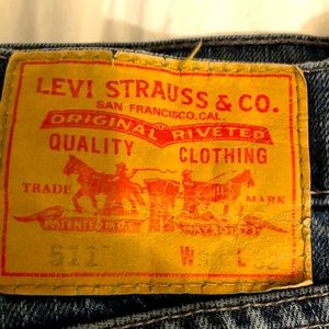 LEVI STRAUSS 511 jeans W-30 L-32